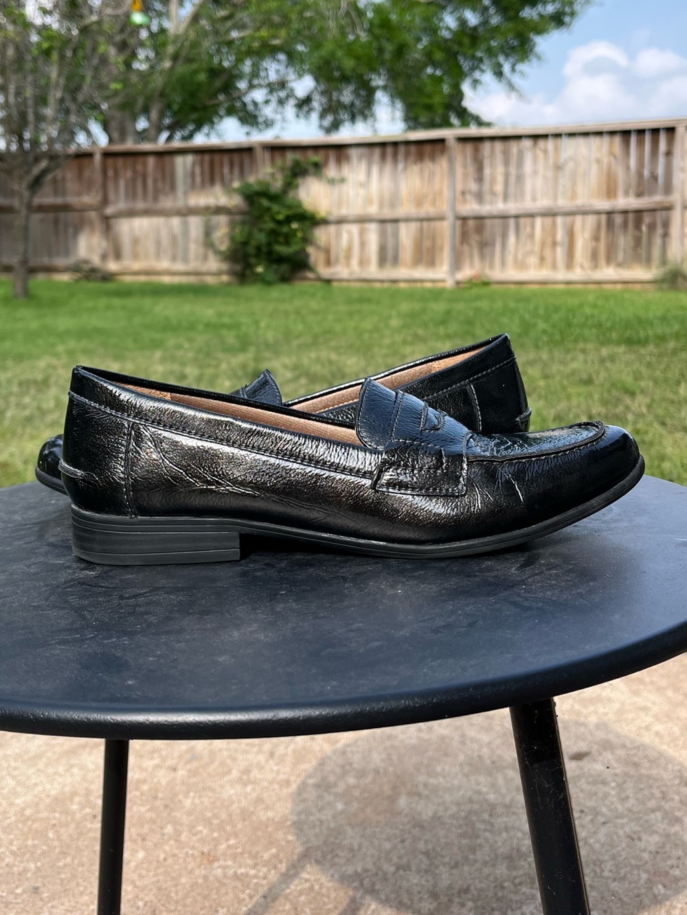 Life Stride Madison Leather Penny Loafers Black - Picture 2 of 9
